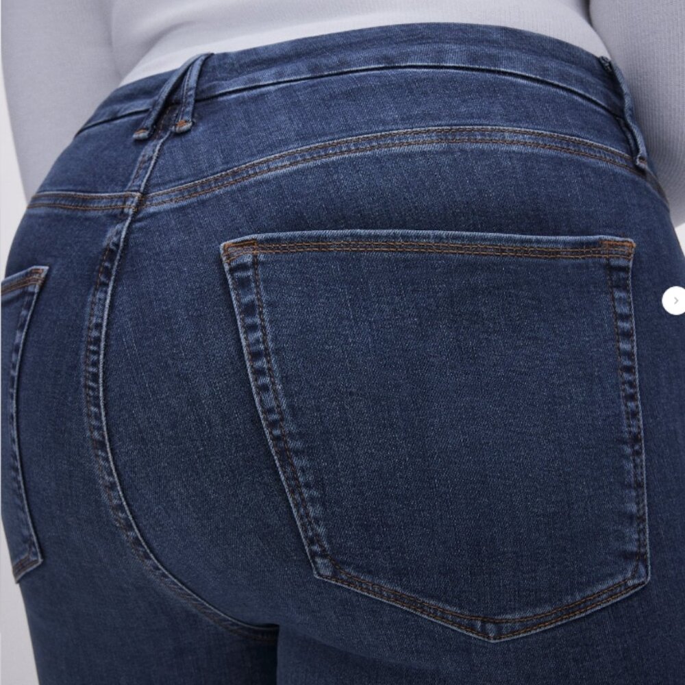 Good American GOOD LEGS SKINNY CROPPED JEANS Size 18